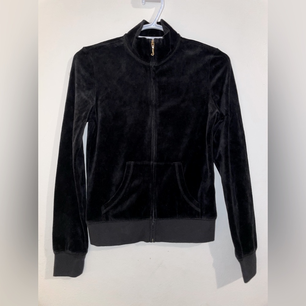 Juicy Couture Black Label Trk Velour Fairfax Jacket